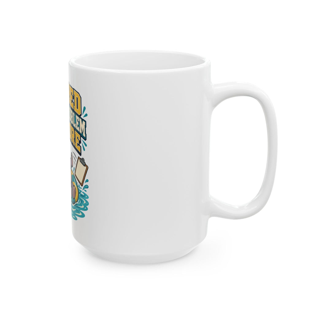 Retired Not My Problem Anymore Mug, Funny Retirement Gift for Coworker, Retired Christmas Gift, Coffee Mug 11oz 15oz