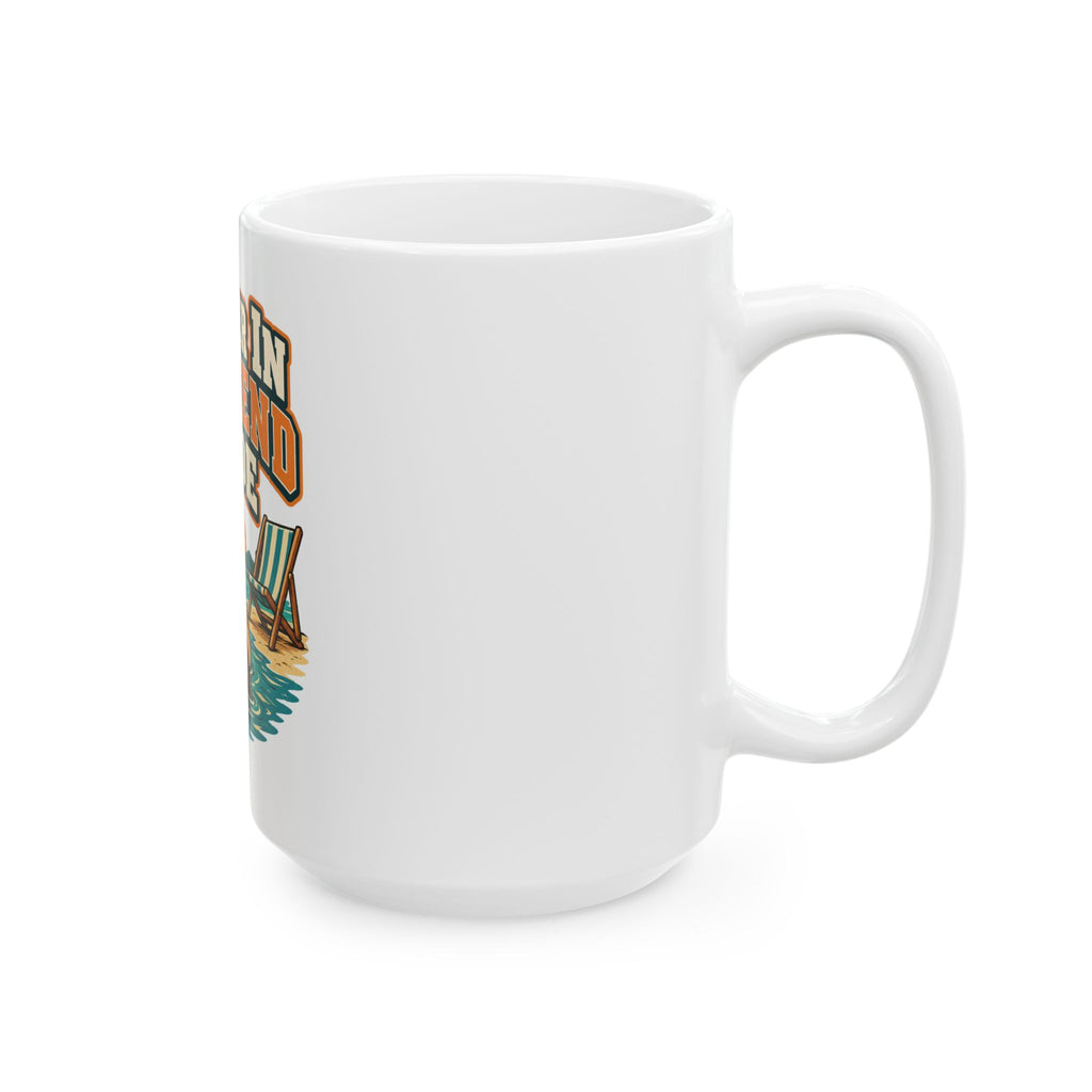 Forever In Weekend Mode Mug, Funny Retirement Gift for Coworker, Retired Christmas Gift, Coffee Mug 11oz 15oz