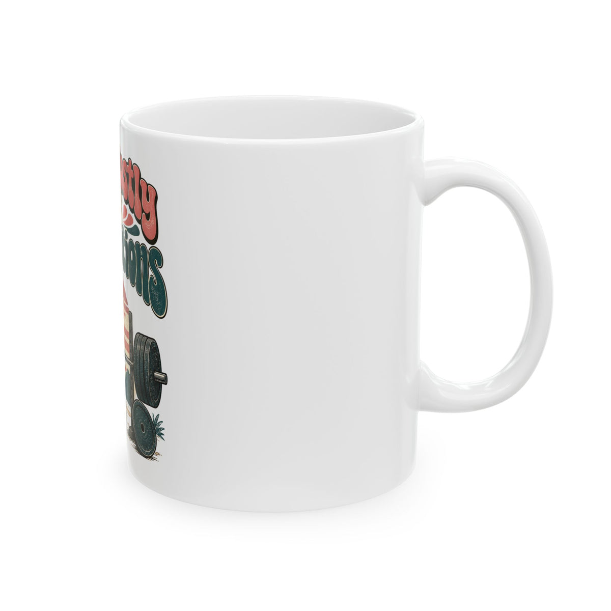 I Lift Mostly My Expectations Mug, Funny Gym Lover Gift for Him Her, Workout Christmas Gift, Coffee Mug 11oz 15oz