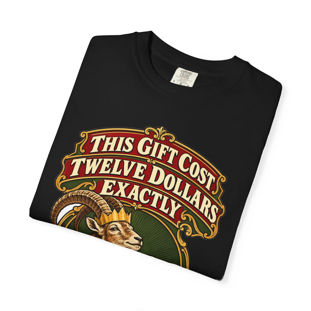 White Elephant Gift This Gift Cost Twelve Dollars Exactly Shirt, Funny Gift Exchange Gift, Christmas Gift, Funny Shirt