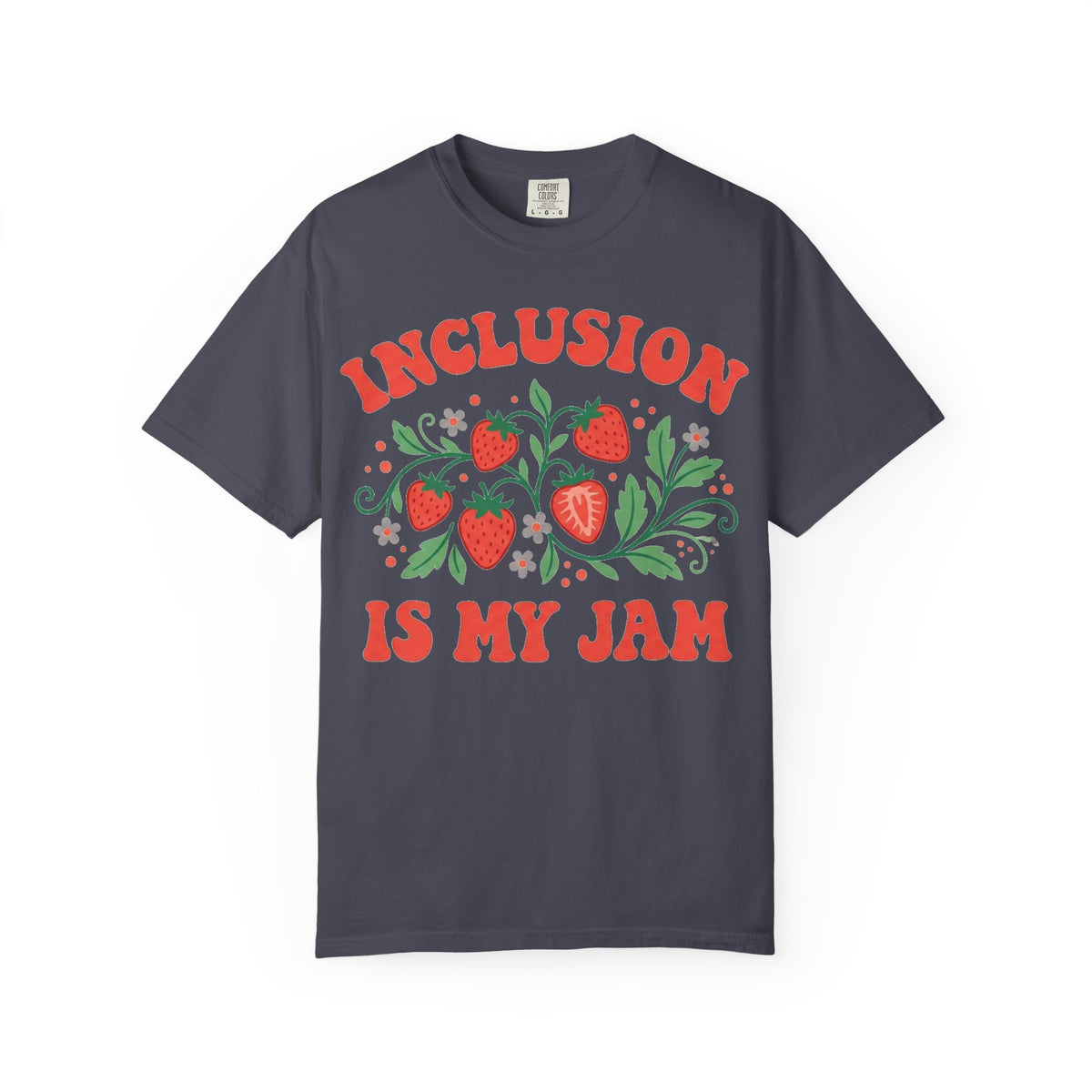 Inclusion Is My Jam Strawberry Shirt, SPED Teacher Retro Tee, Special Education Shirt, Inclusion Gift