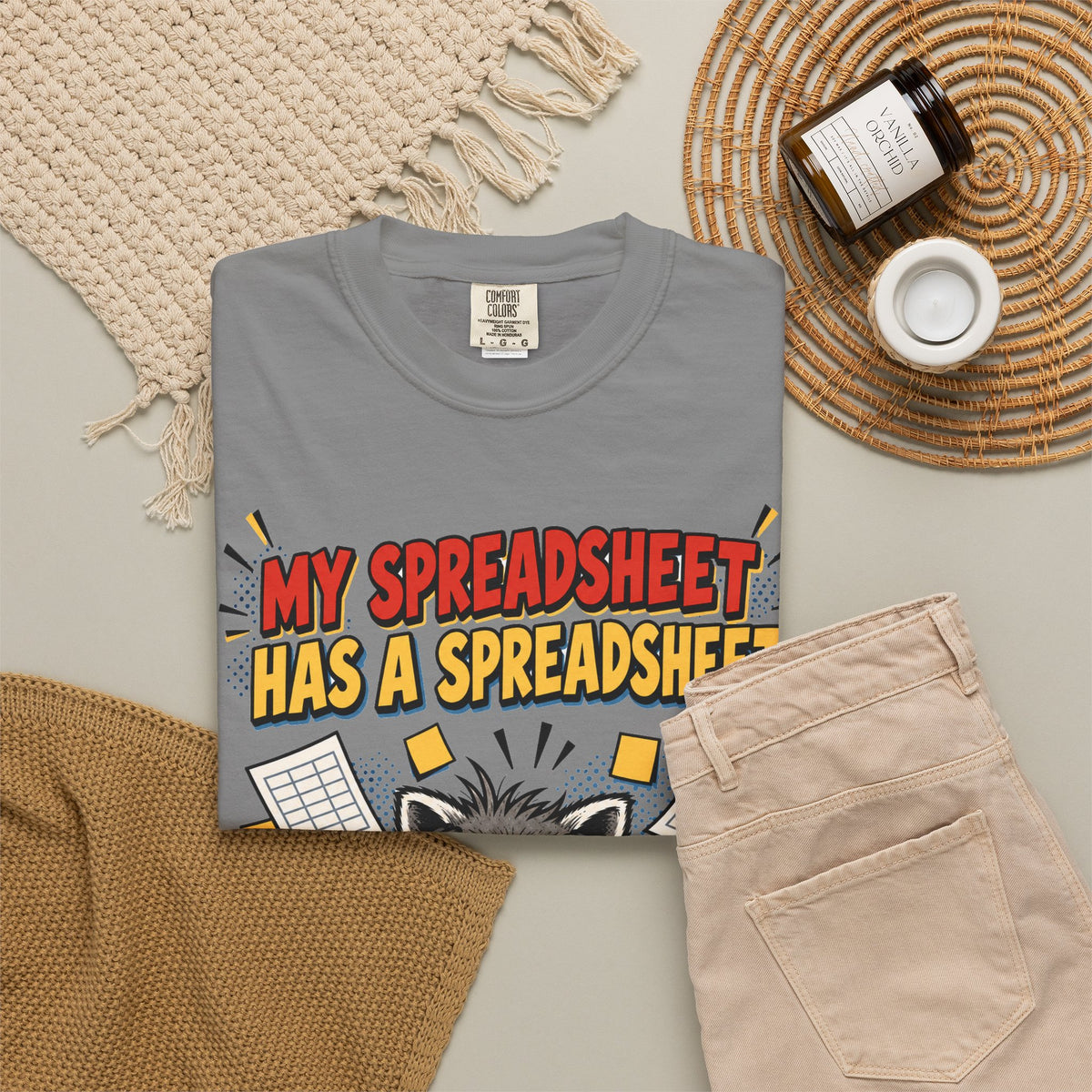 Funny Work Shirt My Spreadsheet Has A Spreadsheet | Office Humor Shirt | Accountant Gift | Coworker Gift