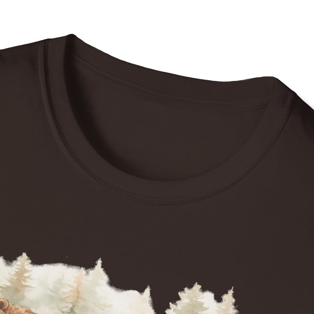 Mama Bear T-Shirt — Woodland Bear Mom Graphic Tee