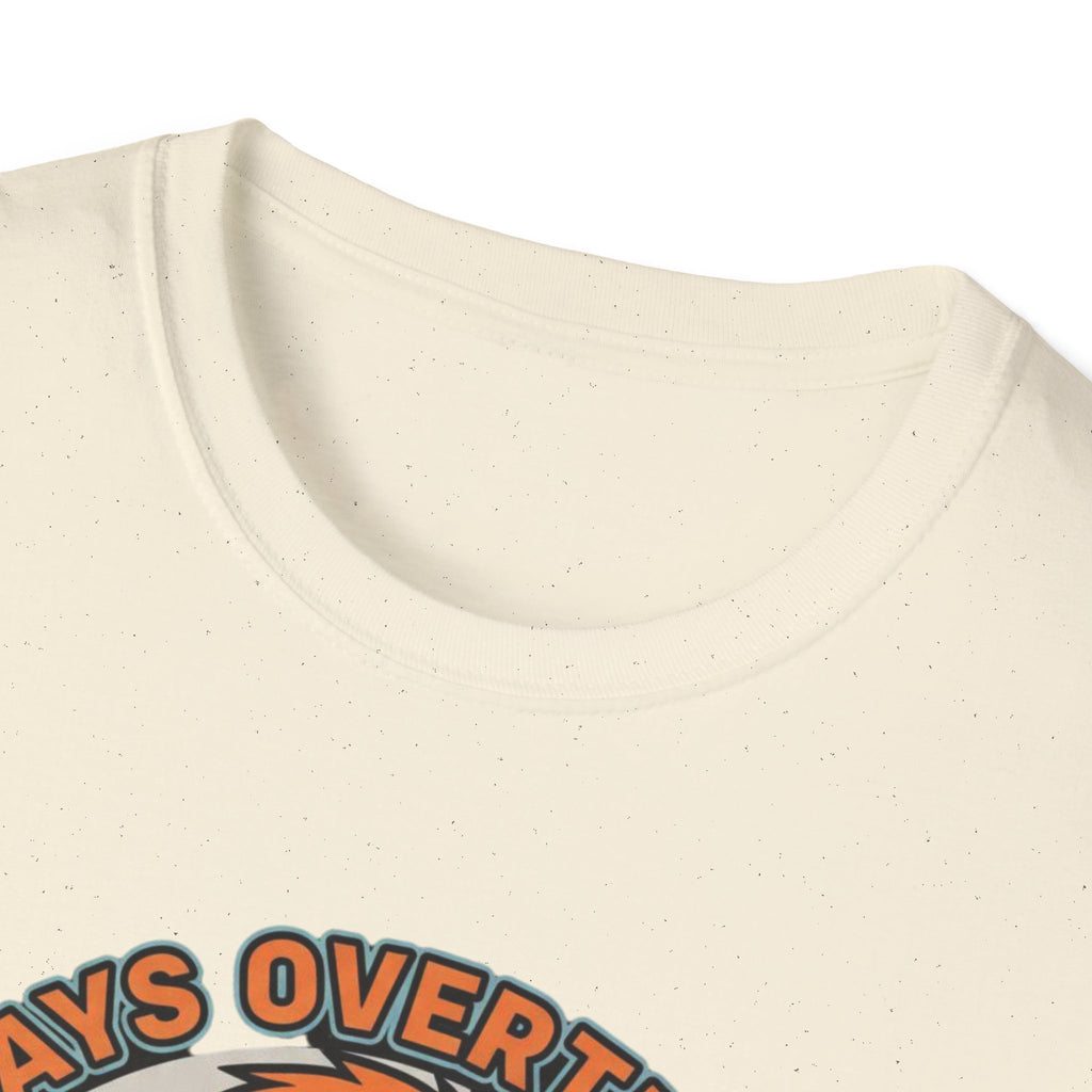 Always Overthinking Anxiety Riders T-Shirt — Retro Skull Graphic Tee for Anxious Overthinkers
