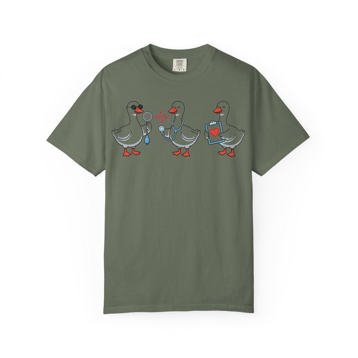 Silly Goose Nurse Squad Shirt, Funny Nurse Geese Tee, Stethoscope Goose Shirt, Nurse Team Gift