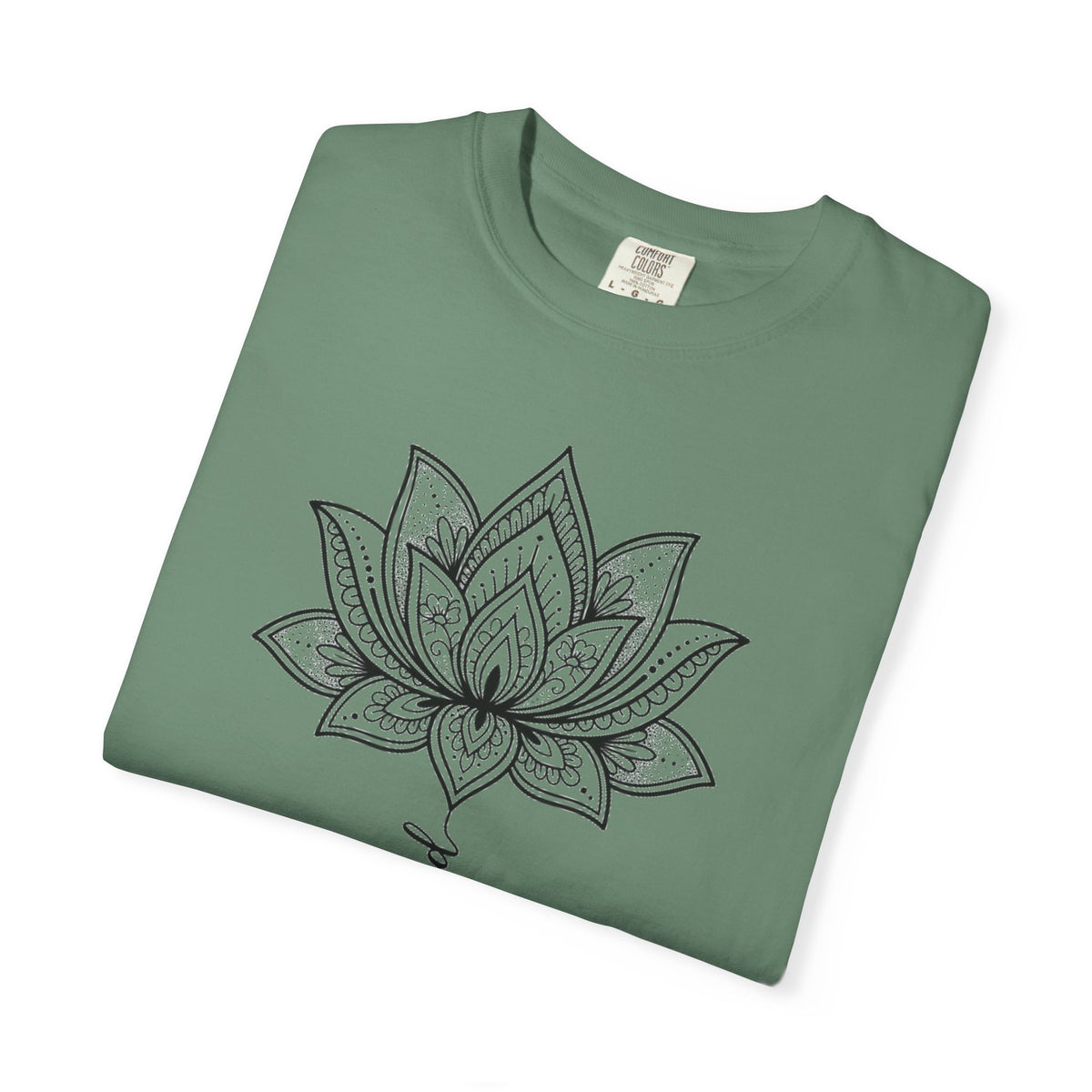 Choose To Be Kind Shirt, Mandala Lotus Line Art Tee, Minimal Kindness Shirt, Yoga Gift