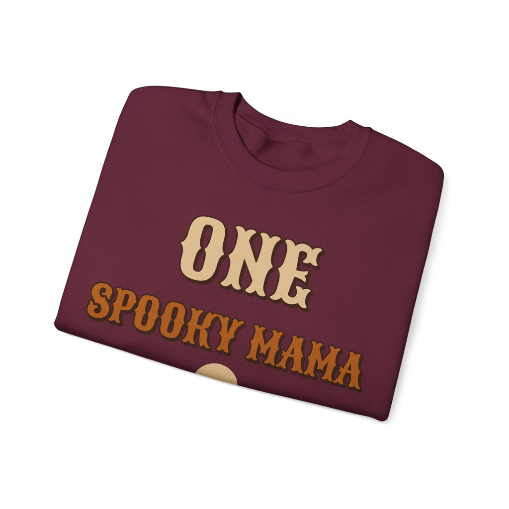 One Spooky Mama Sweatshirt | Halloween Mom Sweatshirt | Spooky Mama Sweatshirt | Mom Halloween Gift | Halloween 2026