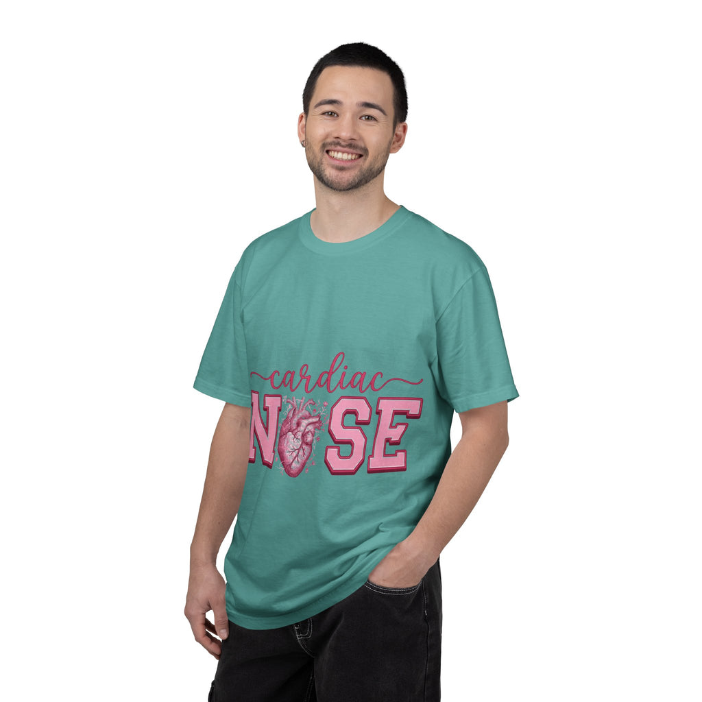 Cardiac Nurse Anatomical Heart Shirt, Pink Varsity Cardiology Tee, Cardiac RN Shirt, Nurse Gift