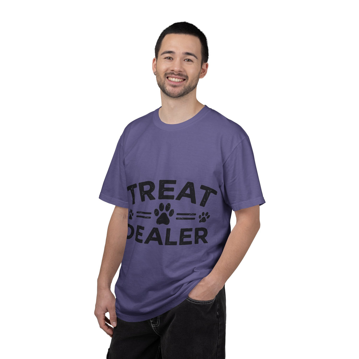 Treat Dealer Shirt, Funny Dog Mom Paw Print Tee, Pet Treat Shirt, Dog Lover Gift