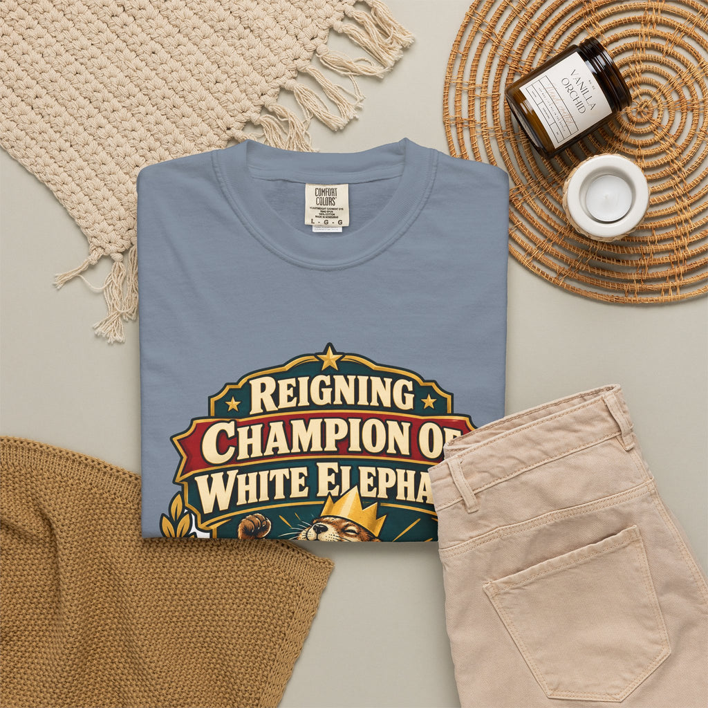 Reigning Champion Of White Elephant Shirt | white elephant gift | Work Gift