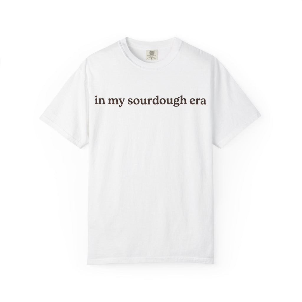 In My Sourdough Era Shirt, Funny Bread Baker Tee, Serif Sourdough Starter Shirt, Baking Gift