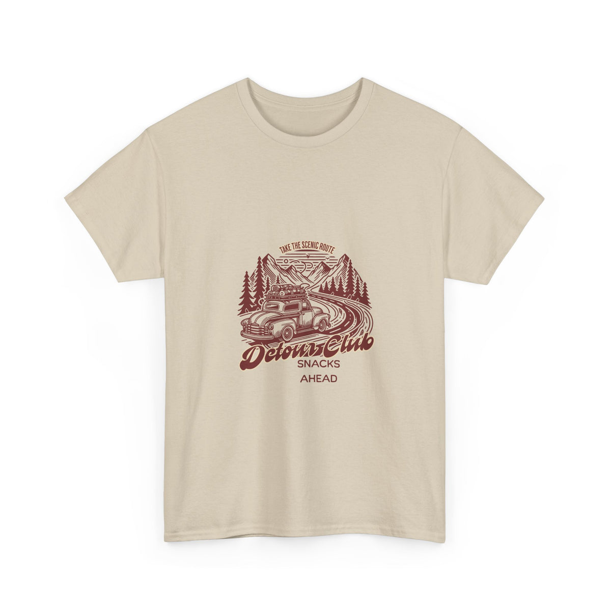 Scenic Detour Club T-Shirt | Retro Road Trip Graphic Tee