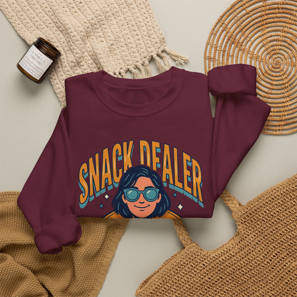 Funny Mom Sweatshirt Snack Dealer | Funny Mom Sweatshirt | Sarcastic Quote Sweatshirt | Gift