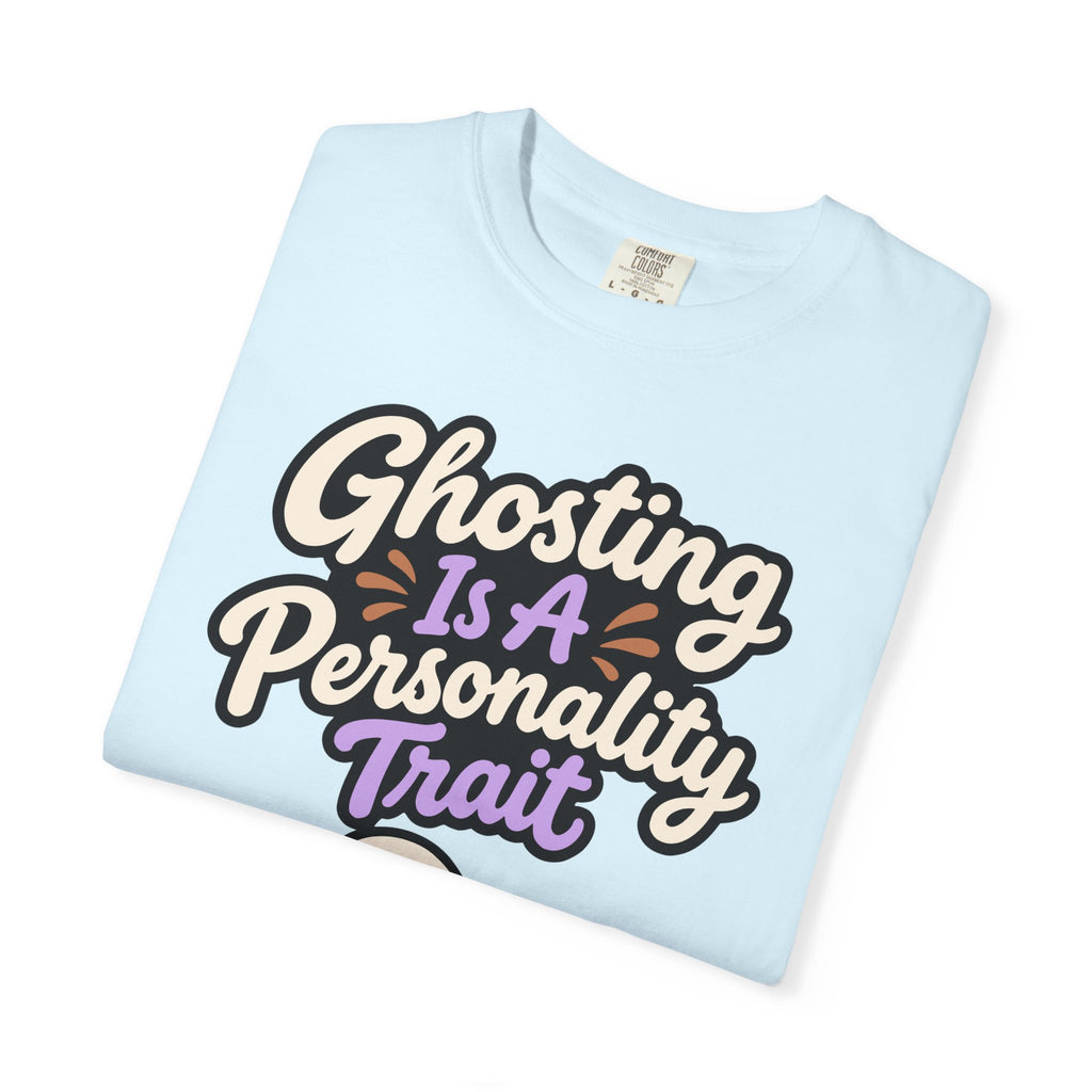 Ghosting Is A Personality Trait Halloween Shirt, Funny Ghost Tee, Retro Humor