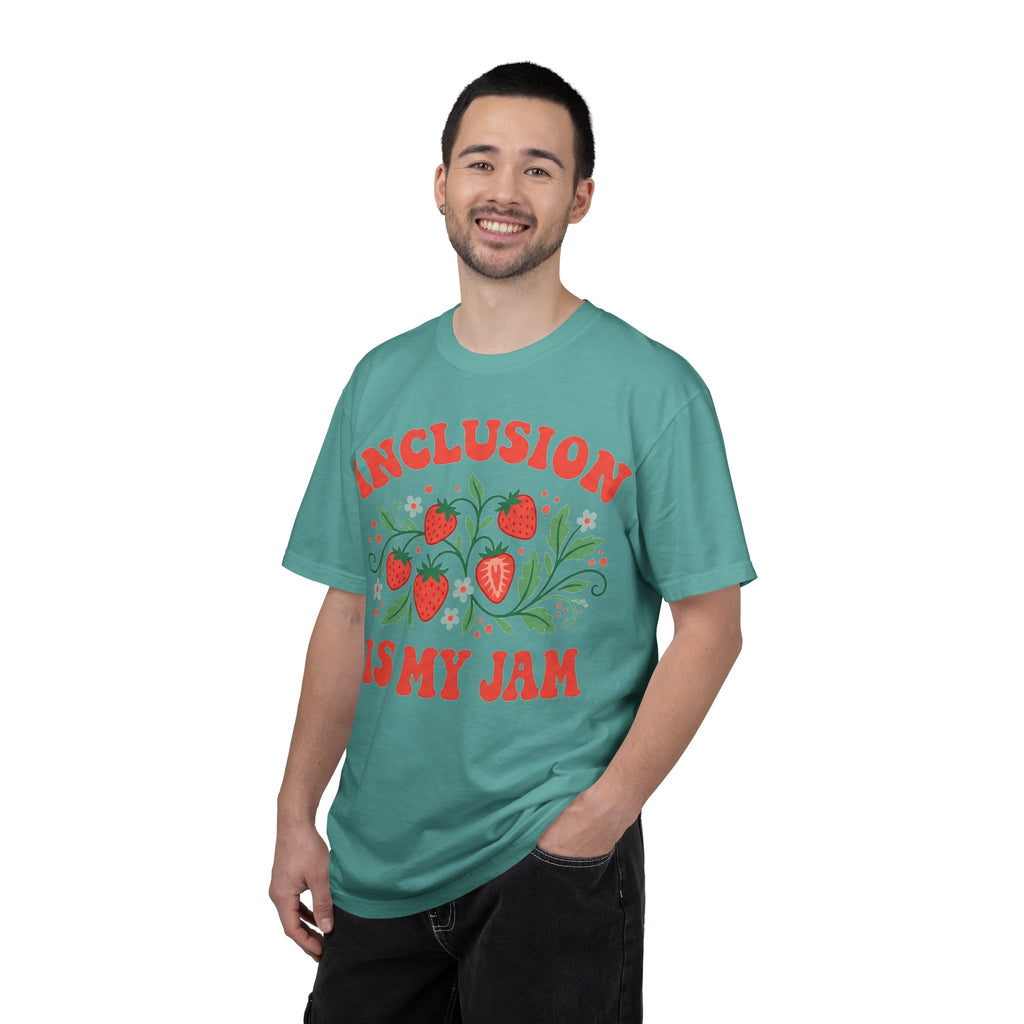 Inclusion Is My Jam Shirt, Strawberry SPED Teacher Tee, Retro Inclusion Shirt, Special Education Gift