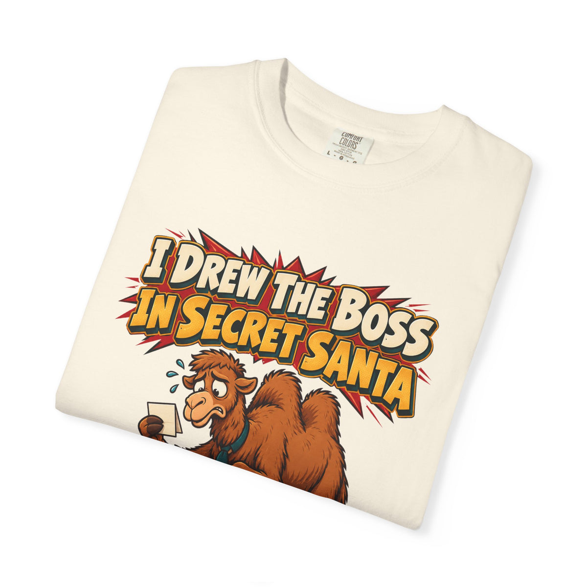 Funny Secret Santa Shirt I Drew The Boss In Secret Santa Shirt, Funny Holiday Gift Shirt, Christmas Gift Idea