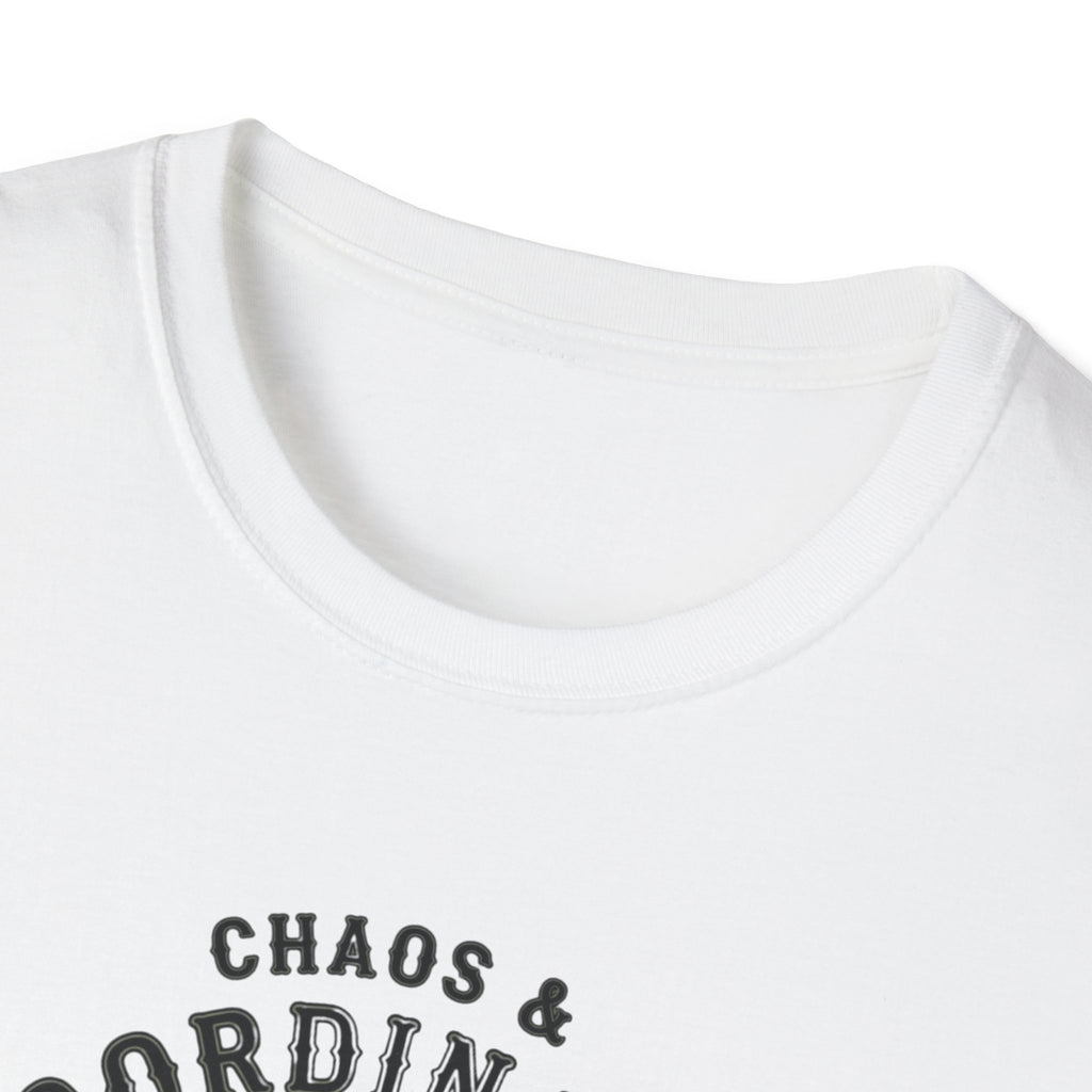 Chaos Coordinator T-Shirt — Funny Raccoon Graphic Tee