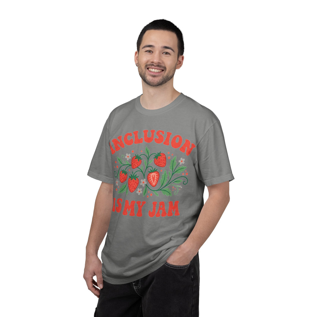 Inclusion Is My Jam Shirt, Strawberry SPED Teacher Tee, Retro Inclusion Shirt, Special Education Gift