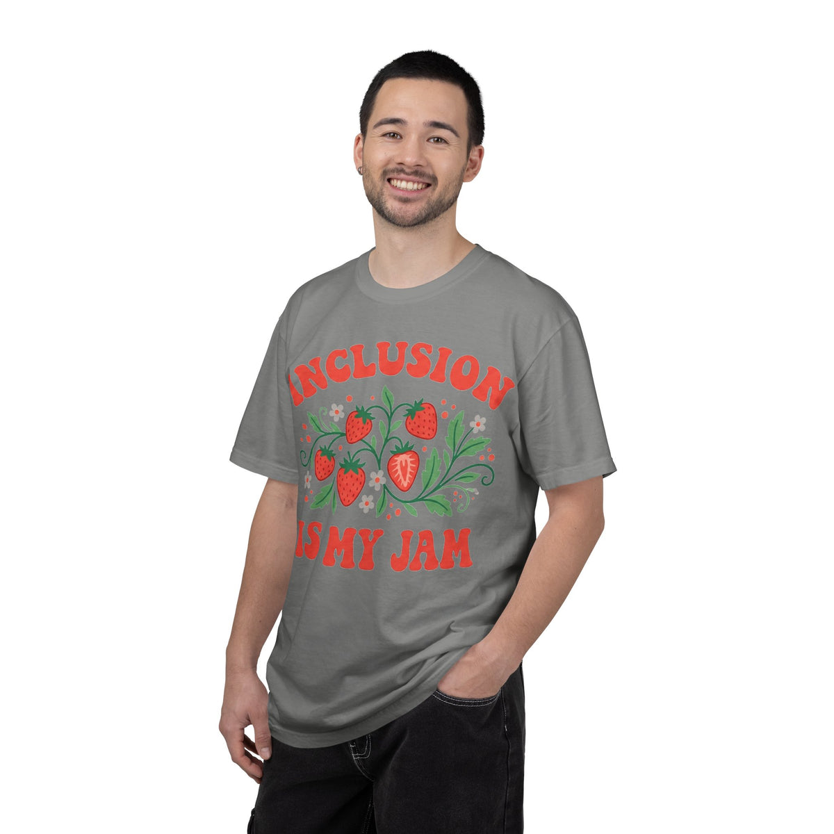 Inclusion Is My Jam Shirt, Strawberry SPED Teacher Tee, Retro Inclusion Shirt, Special Education Gift