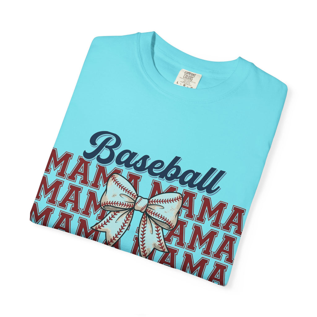 Baseball Mama Three Row Shirt, Varsity Repeat Mama Tee, Baseball Bow Mom Shirt, Little League Gift