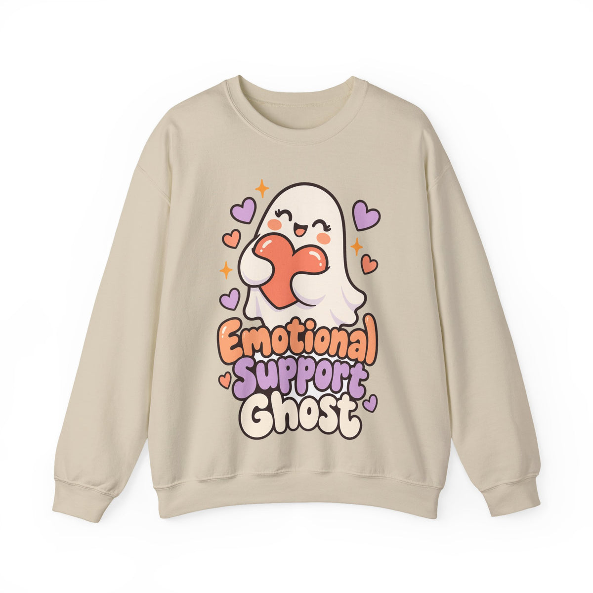 Emotional Support Ghost Sweatshirt | Funny Halloween Sweatshirt | Spooky Season Sweatshirt | Sarcastic Halloween Gift | Halloween 2026