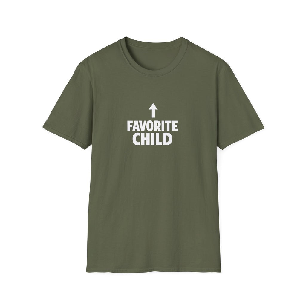 Favorite Child T-Shirt — Funny Arrow Family Tee for Kids & Parents