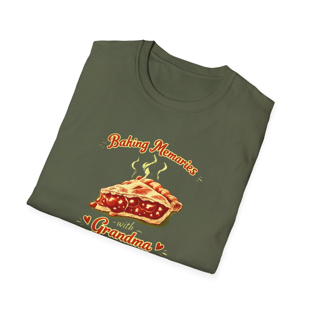Baking Memories With Grandma Shirt, Grandmother Baking Tee, Nana Gift