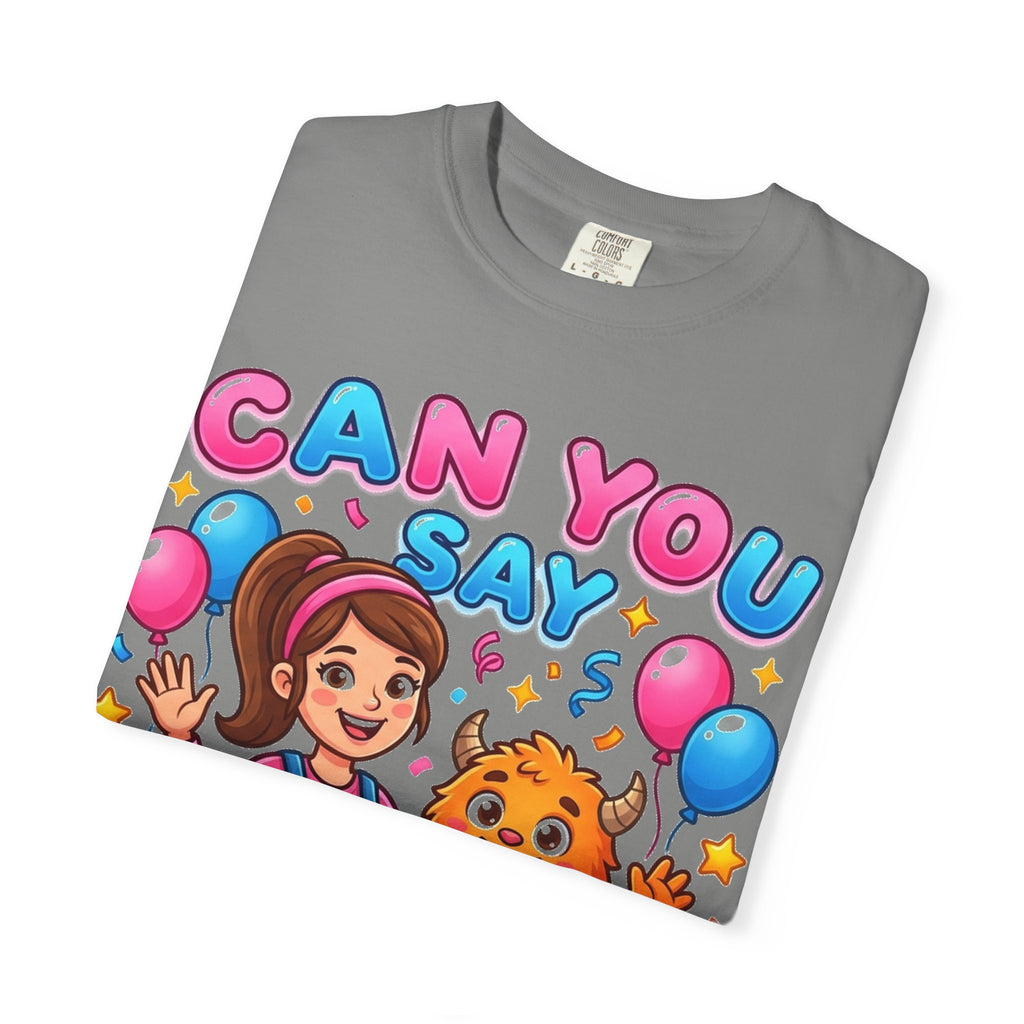 Can You Say Mama Shirt, Funny First Word Tee, Cute Monster Birthday Shirt, New Mom Gift