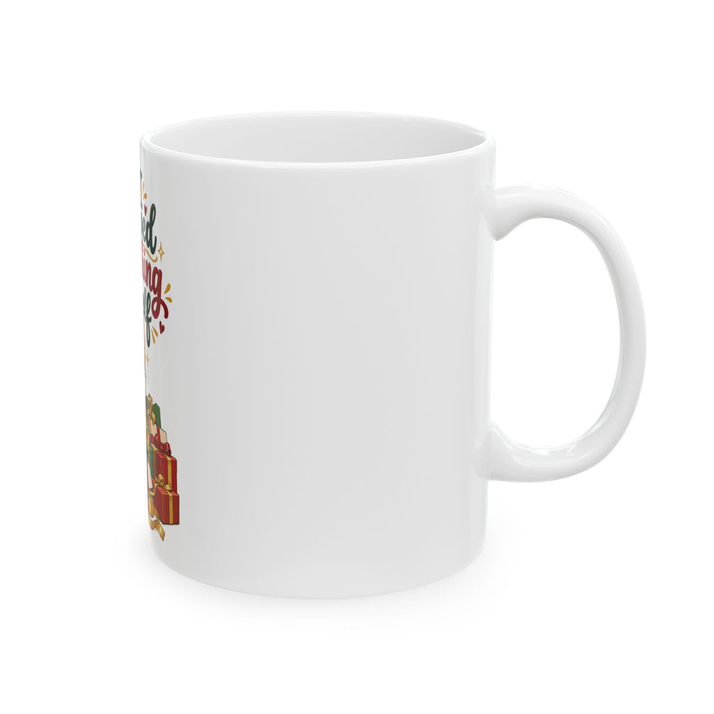 Yes I Wrapped Everything Myself Mug, Funny Mom Christmas Gift, Secret Santa Stocking Stuffer, 11oz 15oz Coffee Mug