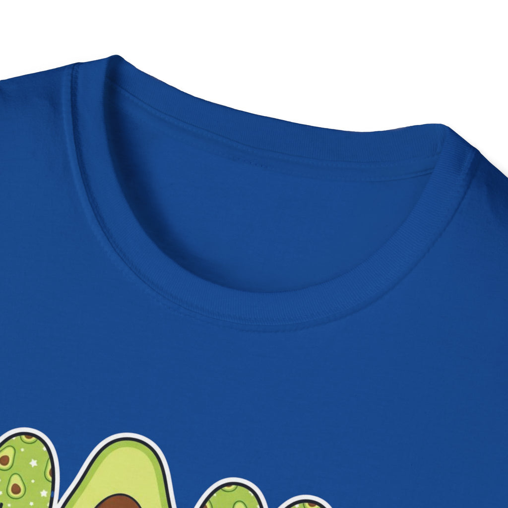 Mama Shirt, Avocado Letters Mom Tee, Mothers Day Gift