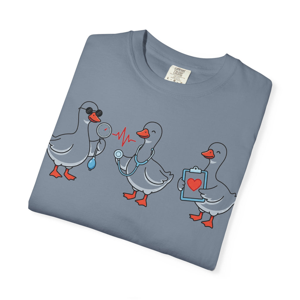 Silly Goose Nurse Squad Shirt, Funny Nurse Geese Tee, Stethoscope Goose Shirt, Nurse Team Gift