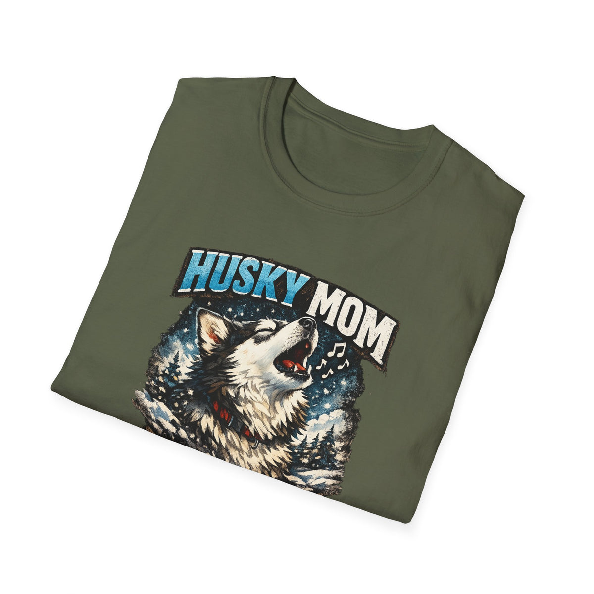 Husky Mom T‑Shirt — "Yes They're Always Like This" Dog Lover Tee