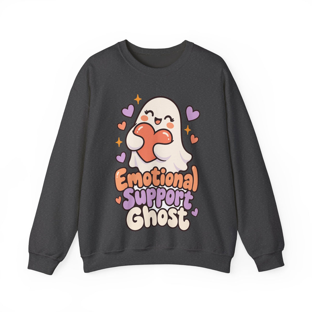 Emotional Support Ghost Sweatshirt | Funny Halloween Sweatshirt | Spooky Season Sweatshirt | Sarcastic Halloween Gift | Halloween 2026