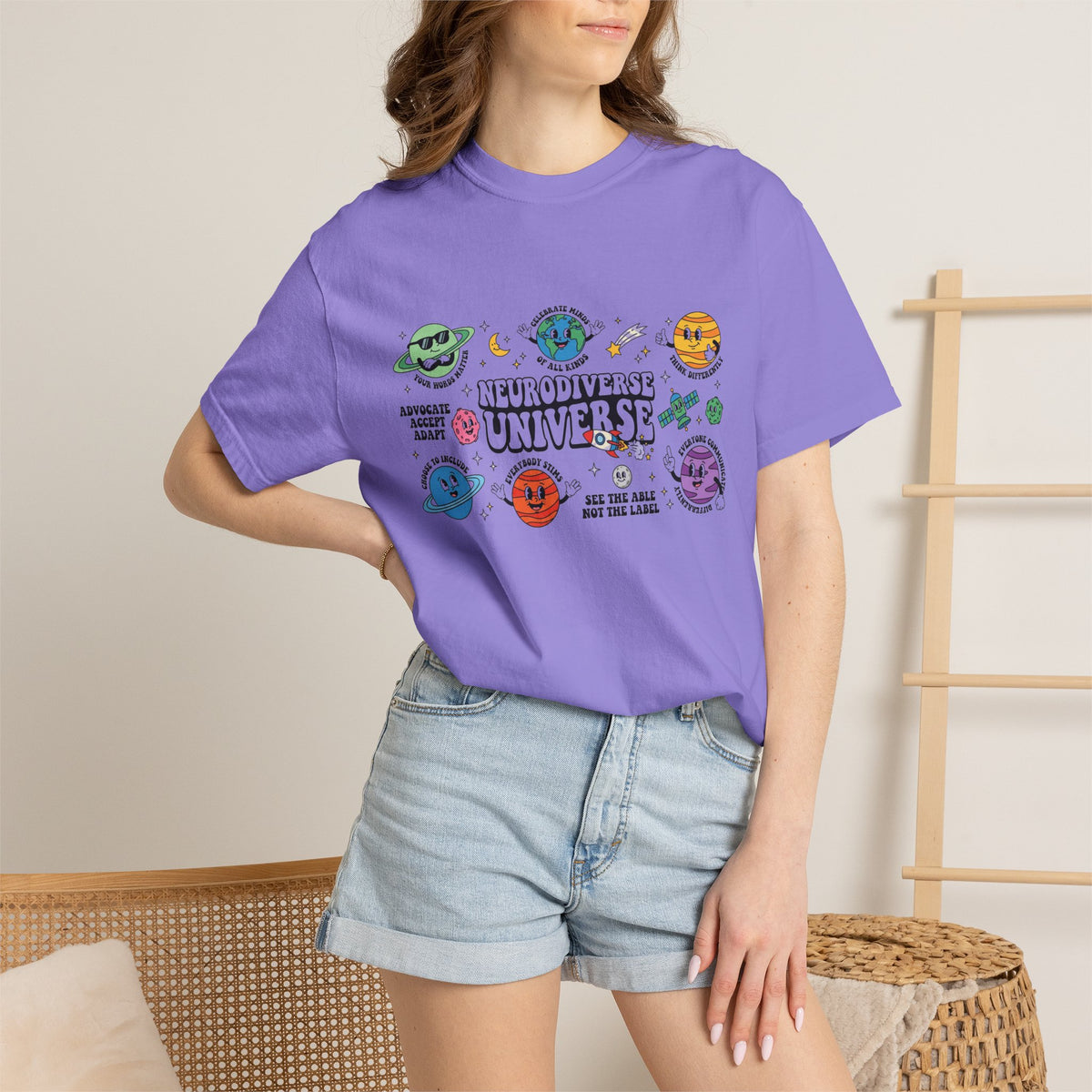 Neurodiverse Universe Shirt, Celebrate Minds Of All Kinds Tee, Autism Acceptance Shirt, SPED Teacher Gift