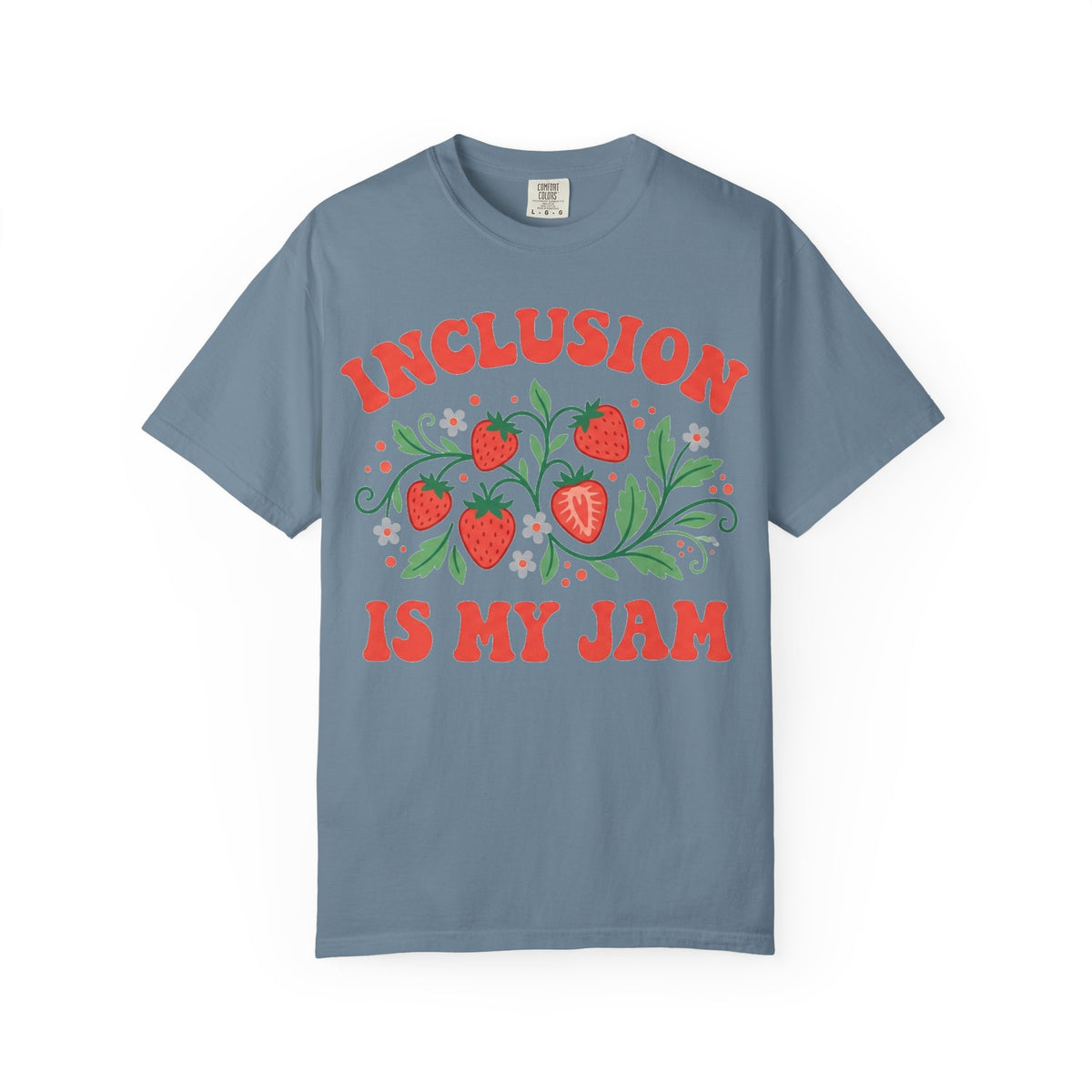 Inclusion Is My Jam Shirt, Strawberry SPED Teacher Tee, Retro Inclusion Shirt, Special Education Gift