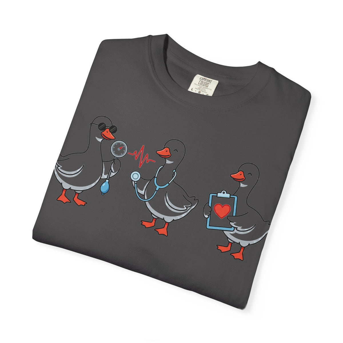Silly Goose Nurse Squad Shirt, Funny Nurse Geese Tee, Stethoscope Goose Shirt, Nurse Team Gift