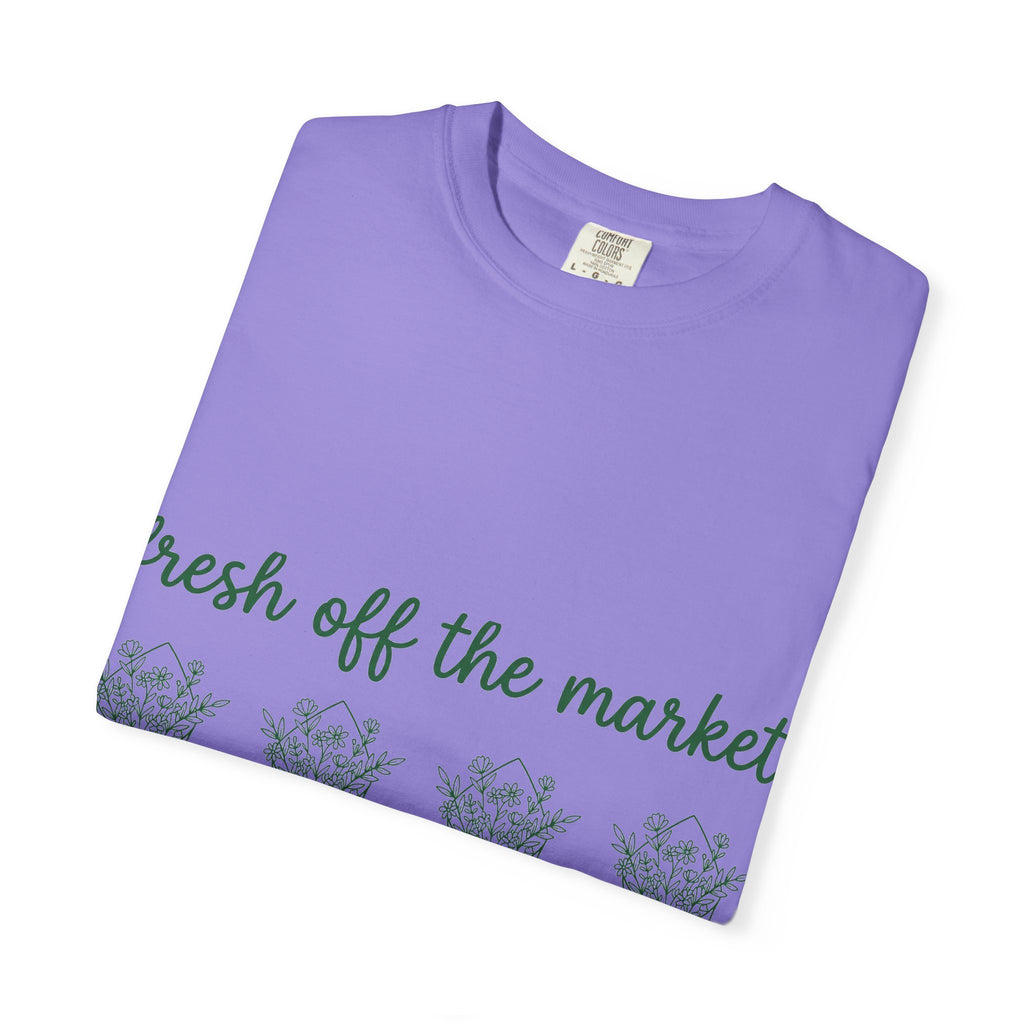 Fresh Off The Market Shirt, Line Art Flower Bouquet Tee, Newly Single Funny Shirt, Divorce Gift