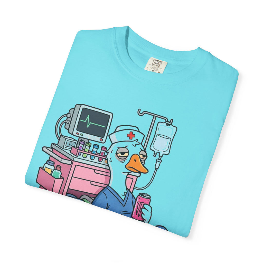 I'm About To Crash Out Shirt, Funny Night Shift Goose Nurse Tee, Burnt Out RN Shirt, Nurse Gift