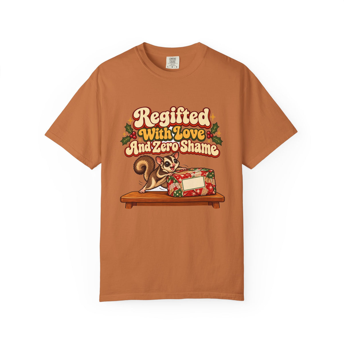 Funny White Elephant Shirt Regifted With Love And Zero Shame Shirt, Funny Holiday Gift Shirt, Christmas Gift Idea