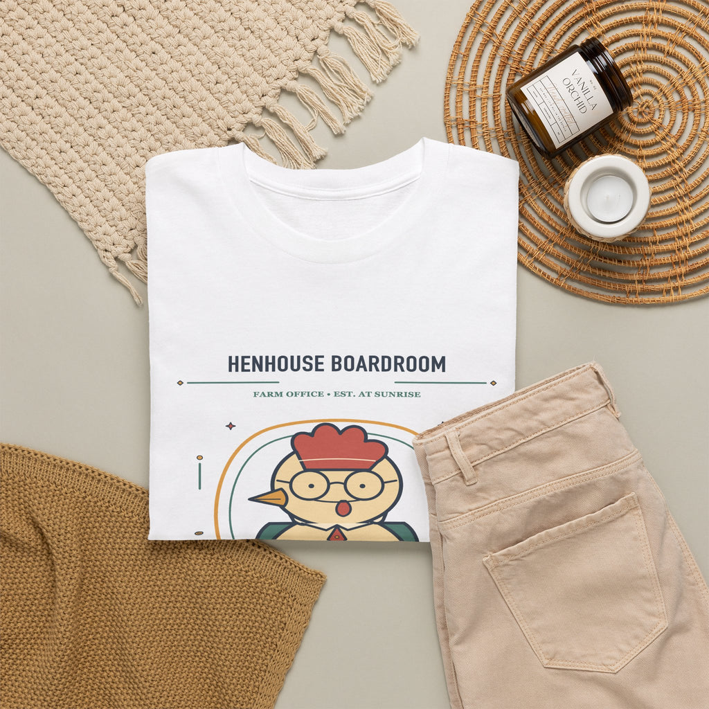 Henhouse Boardroom — Minutes Mostly Snacks T-Shirt