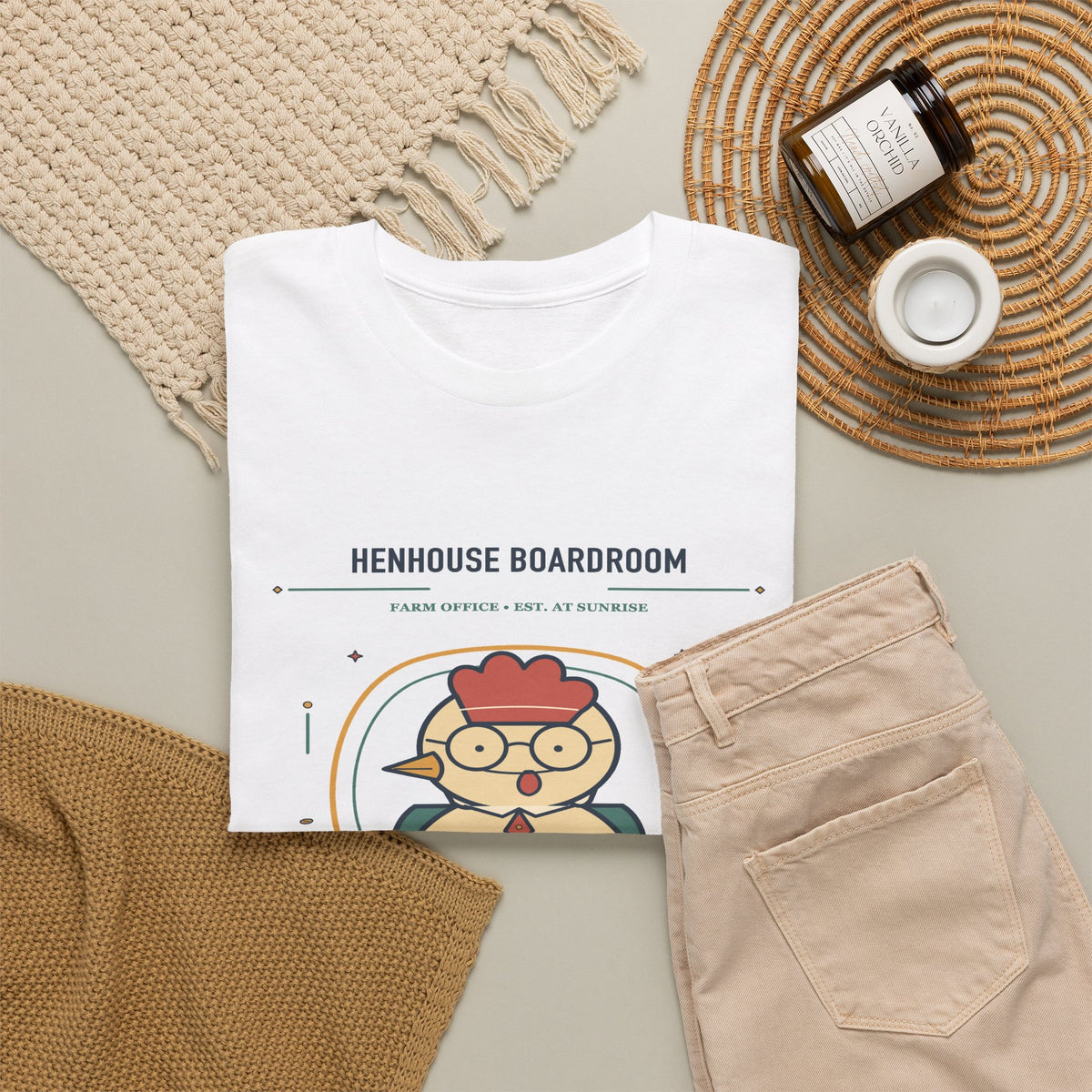 Henhouse Boardroom — Minutes Mostly Snacks T-Shirt