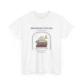 Midnight Stacks Ghost Librarian T-Shirt — After Hours Reading Room
