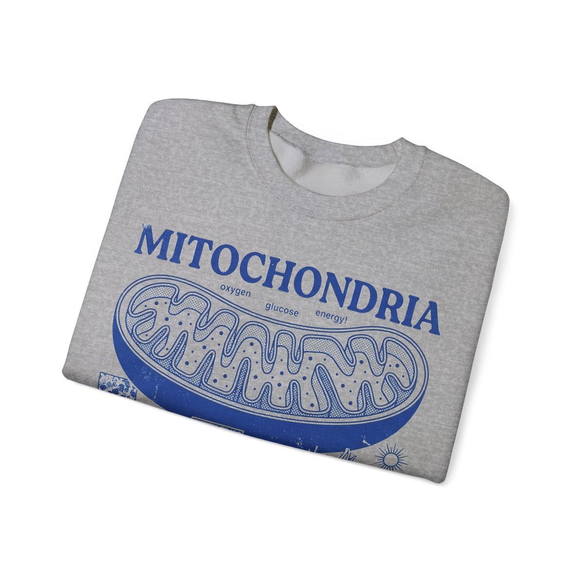 Mitochondria Powering Life Since Forever Sweatshirt, Retro Science Diagram Sweatshirt, Biology Teacher Gift, Science Nerd Sweatshirt, Cell B