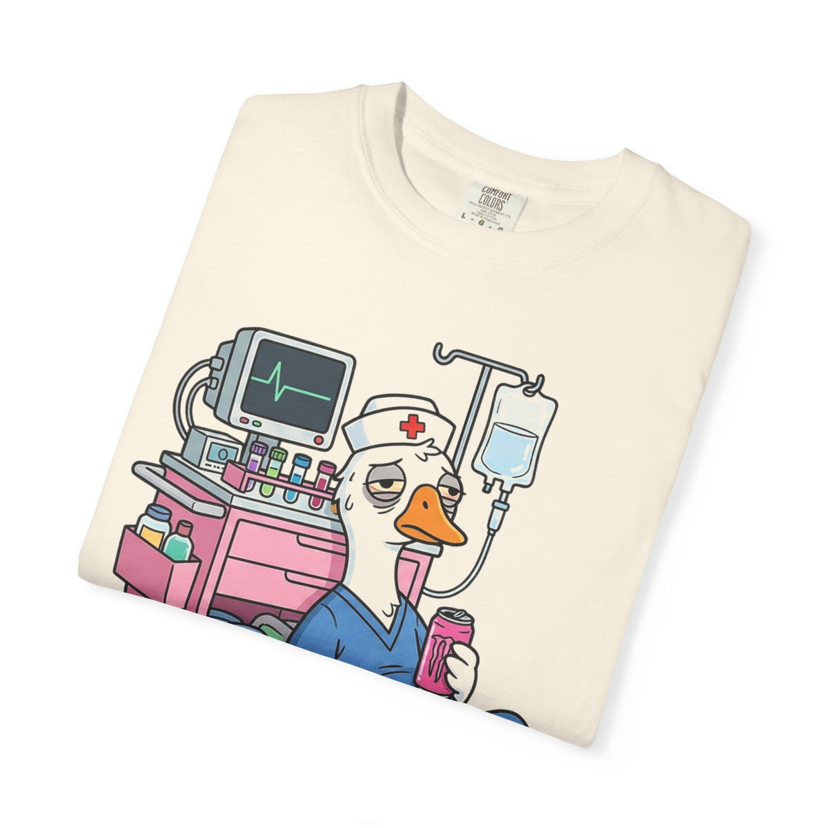 I'm About To Crash Out Shirt, Funny Night Shift Goose Nurse Tee, Burnt Out RN Shirt, Nurse Gift