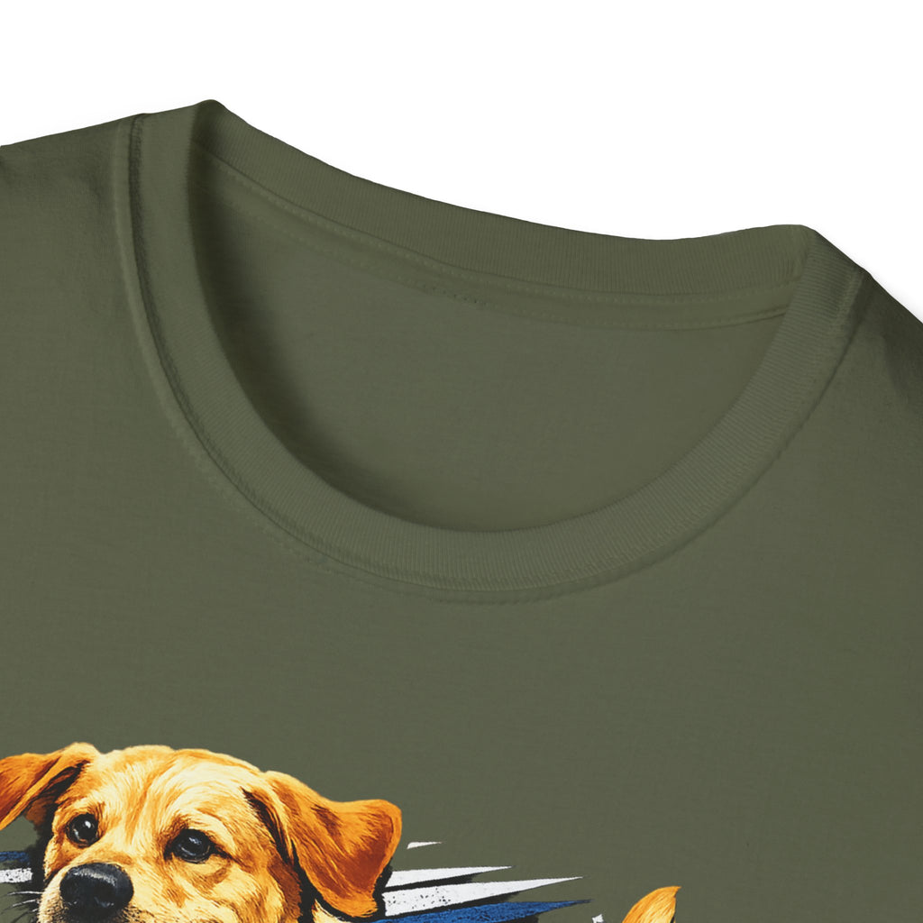 Lab Mom T-Shirt – Cute Yellow Labrador Graphic Tee for Dog Lovers
