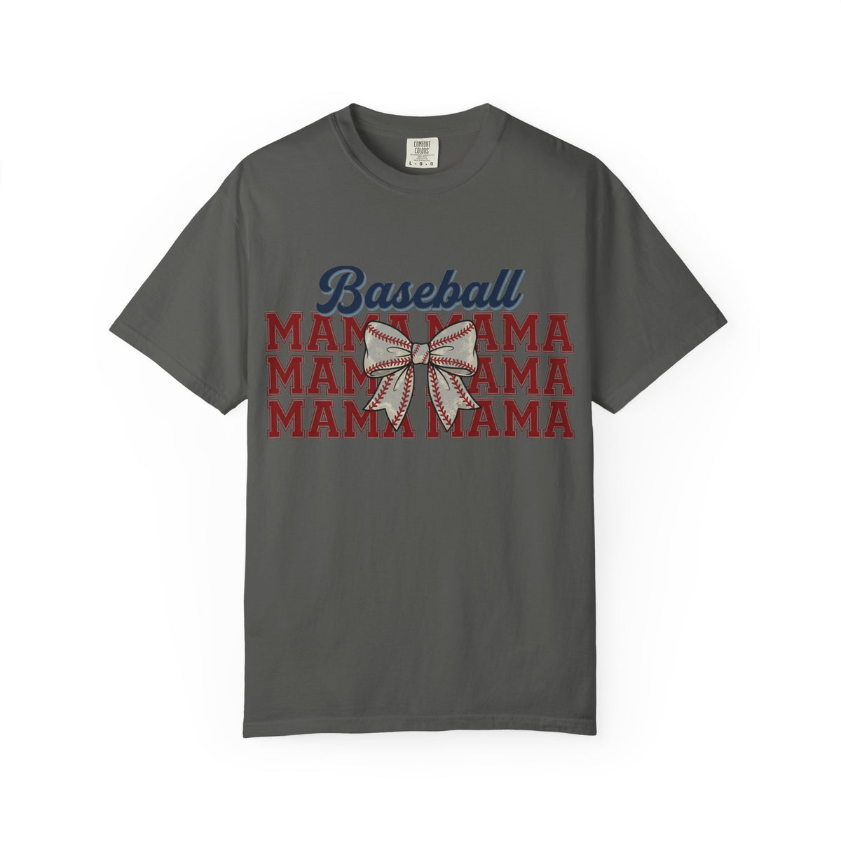 Baseball Mama Three Row Shirt, Varsity Repeat Mama Tee, Baseball Bow Mom Shirt, Little League Gift