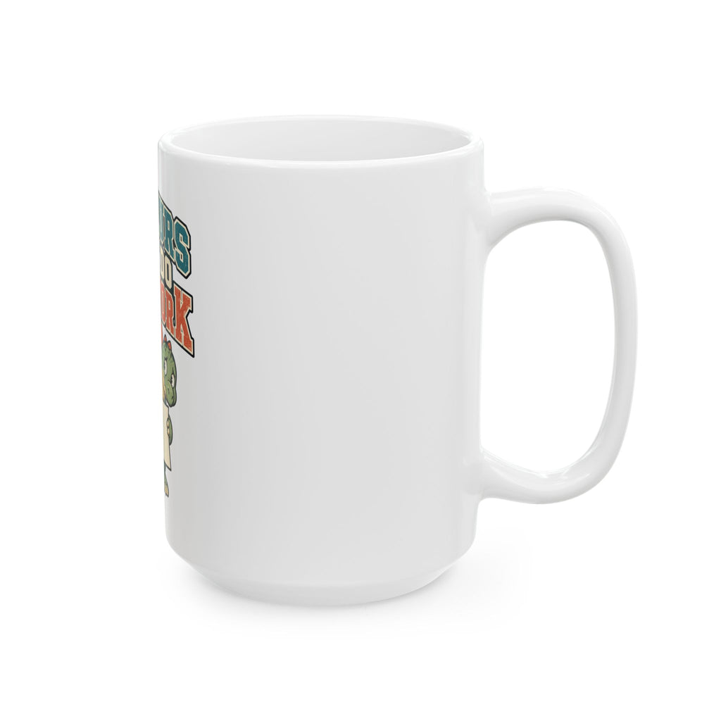 Dinosaurs Didn't Do Homework Mug, Funny Teacher Gift from Student, Teacher Christmas Gift, Coffee Mug 11oz 15oz