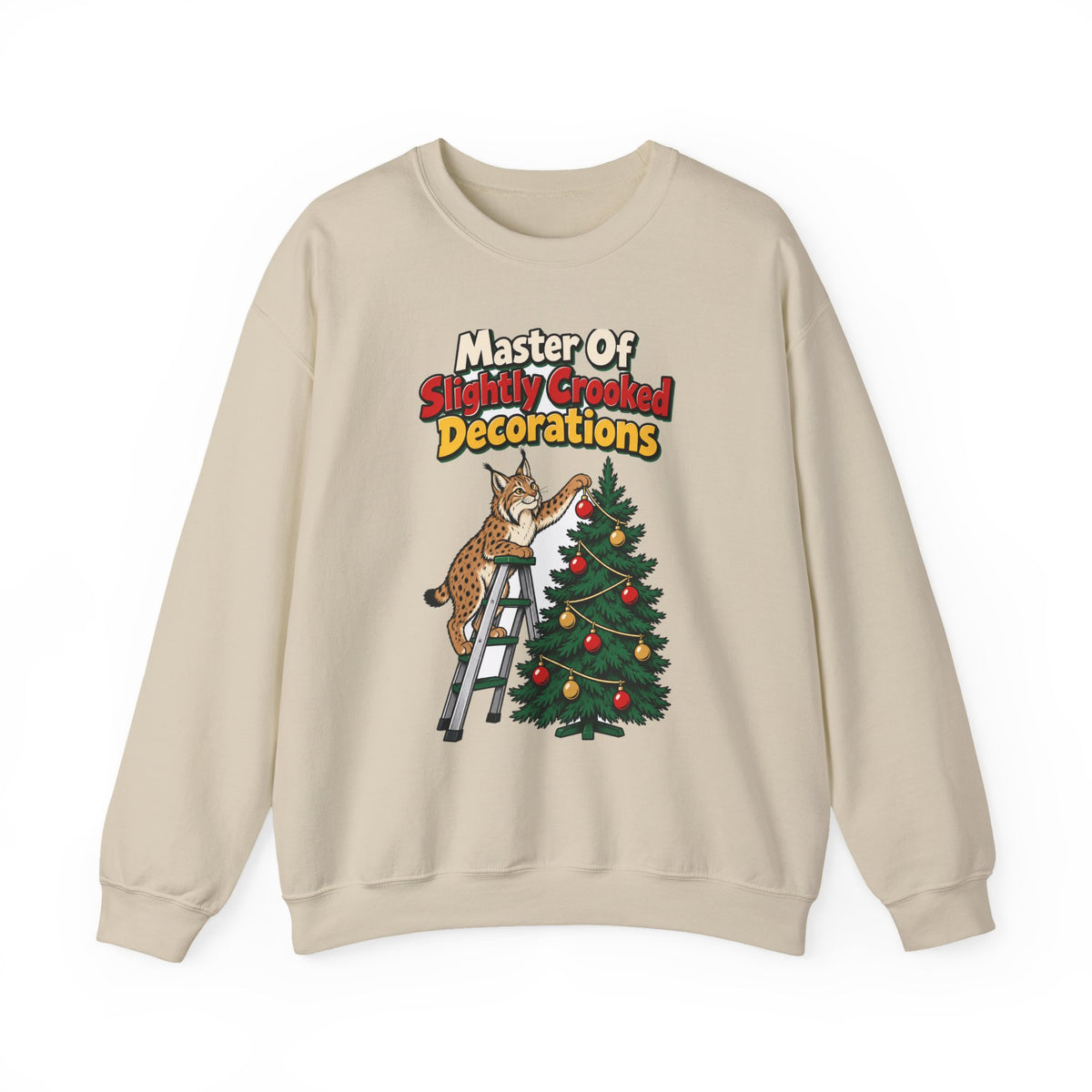 Master Of Slightly Crooked Decorations Sweatshirt | funny husband gift | Dad Gift