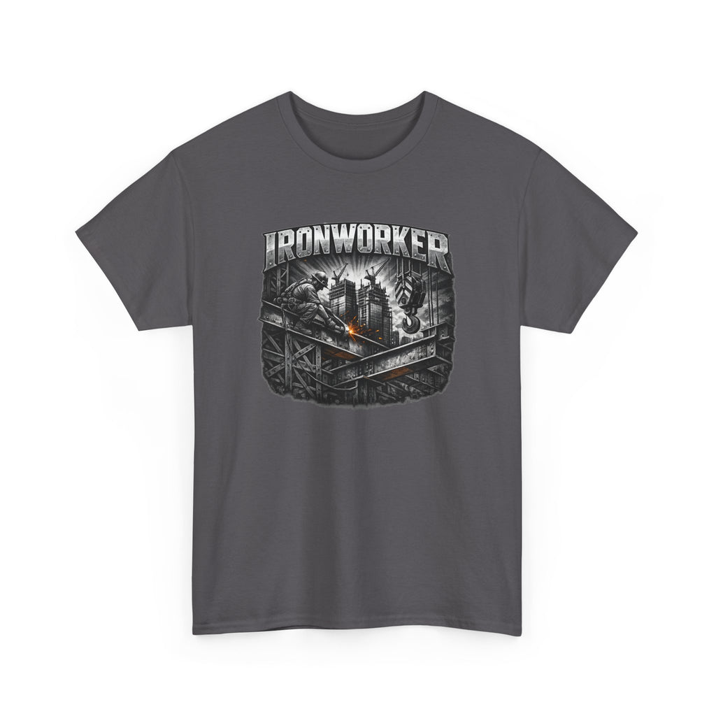 Ironworker Shirt, Steel Worker Graphic Tee, Construction Crew Gift
