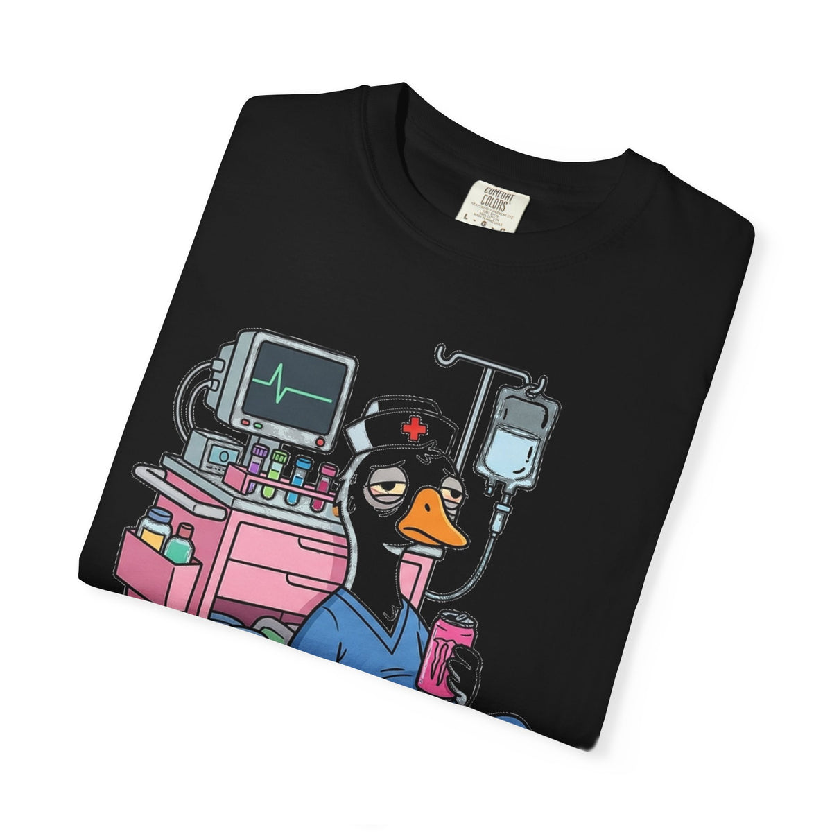 I'm About To Crash Out Shirt, Funny Night Shift Goose Nurse Tee, Burnt Out RN Shirt, Nurse Gift